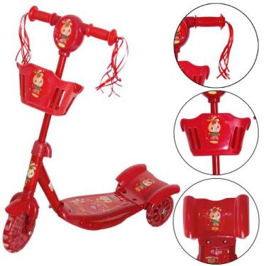 Imagem de Scooter Radical Com Luzes e Musica Infantil Completo Luxo - TOYS 2U