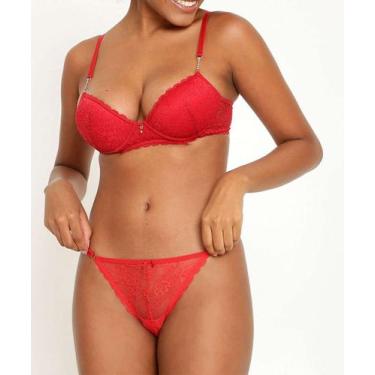 Imagem de Calcinha String Renda Marisa-21190, Vermelho, G