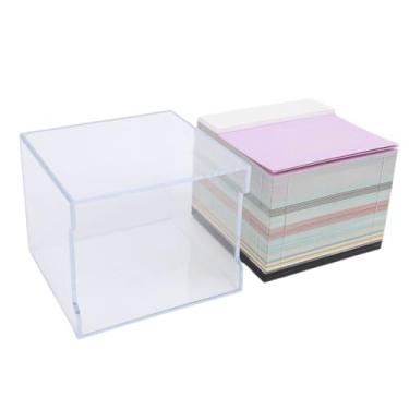 Imagem de HURRISE Bloco de Notas 3D, Arte Requintada de Escultura Em Com Luz LED, Bloco de Notas de Calendário de Mesa Multifuncional para Decoração de Escritório Doméstico