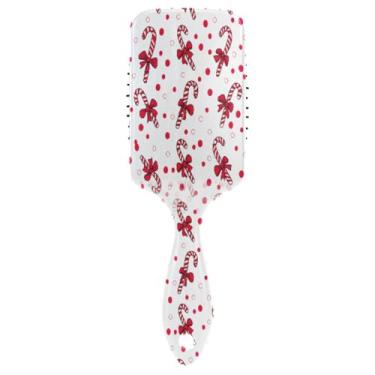 Imagem de Blueangle Escova de cabelo de bengala doce de Natal – escova desembaraçadora elimina nós e quebras, escova de cabelo de viagem para crianças, adultos e todos os tipos de cabelo (26)