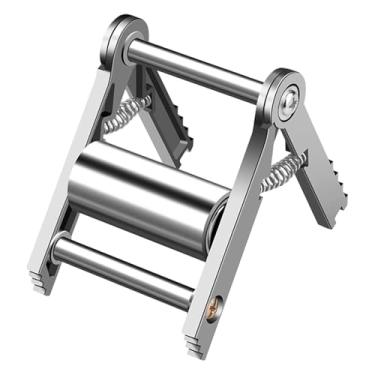 Imagem de oshhni Ferramenta auxiliar para passagem de fios, ferramenta para puxar fios, robusta e fácil de usar, em aço inoxidável, para caixas de parede tipo 86/118.