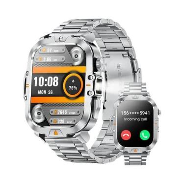 Imagem de Relógio Inteligente Bluetooth Masculino LIGE V17 Com Luz LED, IP68 À P