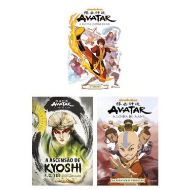 Imagem de Coleção Avatar, a Lenda de Aang - 3 livros - Kit de Livros, 3