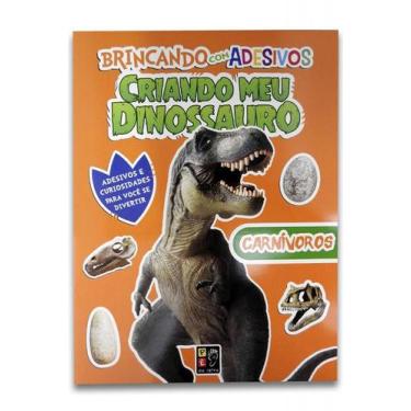 Imagem de Brincando com adesivos - Criando meu Dinossauro: Carnívoros - PÉ DA LE
