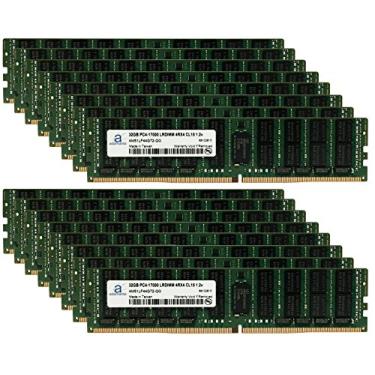 Imagem de Adamanta Atualização de memória de servidor LRDIMM de 512 GB (16 x 32 GB) para rack Dell Precision 7910 DDR4 2133MHz PC4-17000 ECC Carga reduzida IMB Chip 4Rx4 CL15 1.2v DRAM
