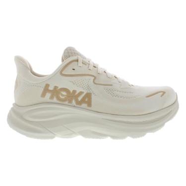 Imagem de HOKA Clifton 10 Tênis feminino, Baunilha/bétula, 36