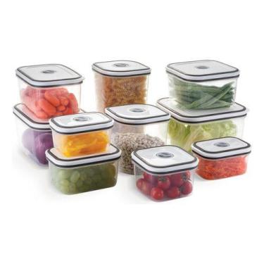 Imagem de Conjunto 10 Potes Herméticos Com Tampa Easy-open Electrolux