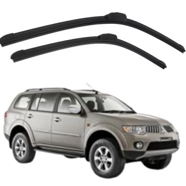 Imagem de TIGER AUTO - PAR PALHETA PARABRISA DIANTEIRO/TRASEIRO EM SILICONE PARA APLICAÇÃO EM PAJERO/PAJERO CLASSIC 1991>2000