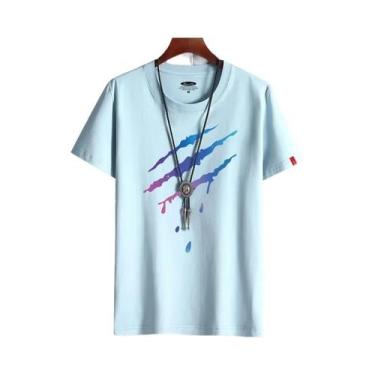 Imagem de Camiseta Vintage Oversized De Anime Para Homens, Estilo Harajuku, Gráf