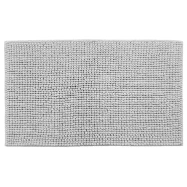 Imagem de Tapete de banheiro, tapetes de banheiro de chenille, tapetes de microfibra de secagem rápida, antiderrapante, lavável, extra grosso, macio e altamente absorvente para banheiro, cozinha e sapatos