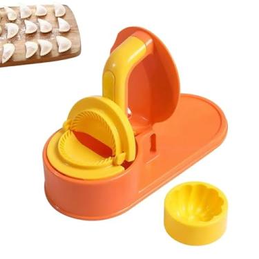 Imagem de 3-1 Bolinho de massa Moldes manuais para prensar com pequenos coxinha vapor Ferramentas pequenas cozinha fazer bolinhos rapidamente e Máquina economia