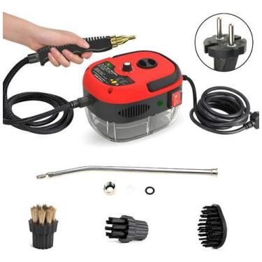 Imagem de Limpador Vapor Portátil P/ Cozinha Banheiro Carro 2500W 110V - Genéric