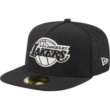 Imagem de Boné New Era 59Fifty Fitted A-Frame Los Angeles Lakers 59Fifty Day 2025 Masculino-Masculino
