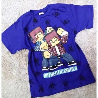 Imagem de Camiseta Infantil Minecraft, Camiseta Verão Camiseta Meninos Super Mar