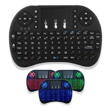 Imagem de 2X Mini Teclado Portátil Touchpad Smart Tv Dispositivo Movel
