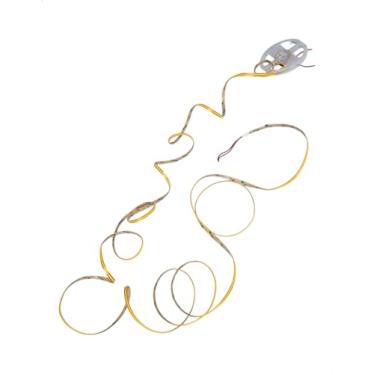 Imagem de Fita LED COB 5m 12V — 480 LEDs/m, 16W/m, Corte Livre, Luz Contínua sem Pontos, Branco Quente 3000K — Uso Interno