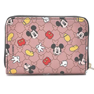 Imagem de Carteira pequena disney mickey rosa