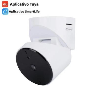 Imagem de Abridor De Porta De Garagem WiFi Com Câmera, Controle Remoto, Áudio Bi