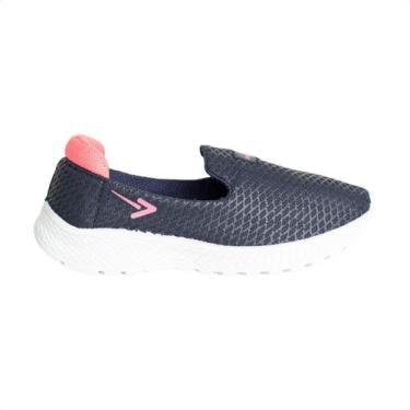 Imagem de Tenis Fem Running Box 200, Marinho, Pink, 34