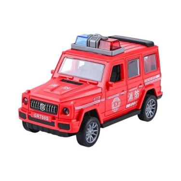 Imagem de Mini Veículo De Brinquedo De Bombeiros Para Meninos, Modelo De Carro D