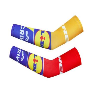 Imagem de Manguitos De Ciclismo Masculinos Antiderrapantes Com Proteção Solar Qu