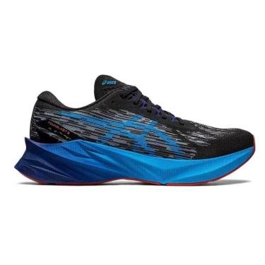 Imagem de Tênis Masculino Asics Novablast 3 - Preto/Azul Azul 44-Masculino