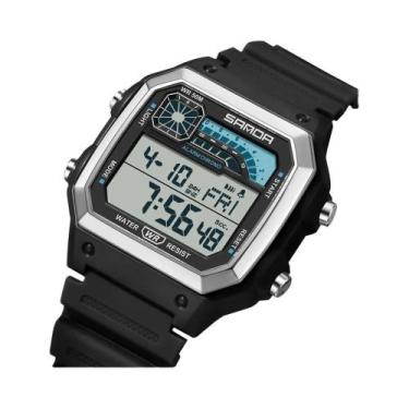 Imagem de Relógio Esportivo Digital Masculino À Prova D'Água SANDA 6196 Multifun