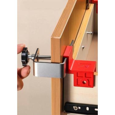 Imagem de Grampos De Aço Para Painéis De Gaveta E Armários, Ferramentas Para Ins