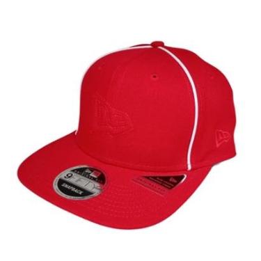 Imagem de Boné New Era 9fifty Aba Reta Snapback Logo - Vermelho-Masculino
