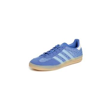 Imagem de adidas Tênis feminino Gazelle Indoor, Multi, 8 Wide