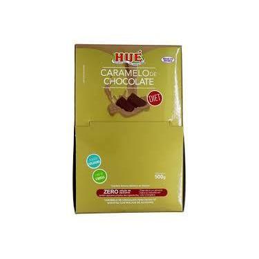Imagem de Caramelo de chocolate diet toffee display 500g hué alimentos - unitari