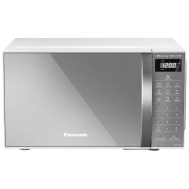 Imagem de Micro-ondas Panasonic ST27L 21L 700W Painel Digital Branco 110v