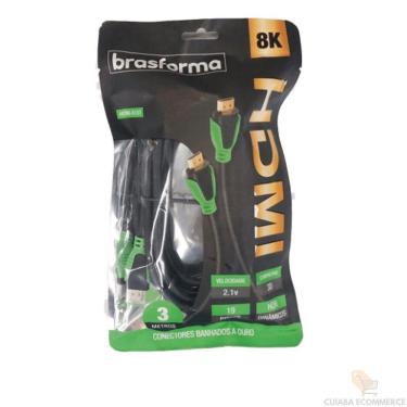 Imagem de Cabo Hdmi Macho X Macho 2.1 8k Tv Lcd E Smart