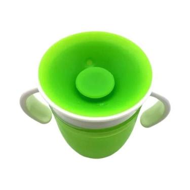 Imagem de Copo Mágico De Silicone À Prova De Vazamento 360 Graus Para Bebês, Ant