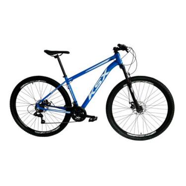 Imagem de Bicicleta bike aro 29 mtb alumínio ksx sd7 21v marchas freio a disco, 
