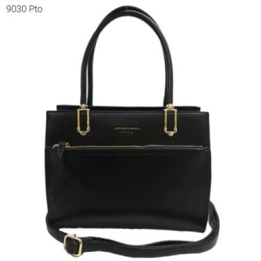 Imagem de Bolsa Feminina Ombro / Transversal com Bolsos e Divisões 9030 - Lucky 