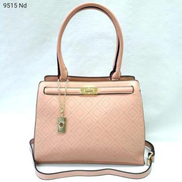 Imagem de Bolsa Feminina Sacola Transversal / Ombro 9515 - Lucky Girl, Nude