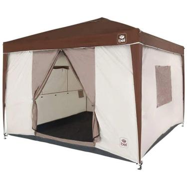 Imagem de Barraca para Gazebo Dobrável 3 x 3 Metros Bege e Marrom BEL