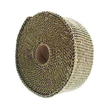 Imagem de Fita Térmica De Alta Temperatura Para Escapamento De Moto 1/2M, Proteç