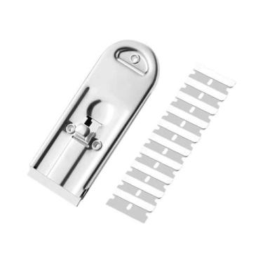 Imagem de Raspador De Limpeza De Azulejos De Cozinha Em Aço Inoxidável, Ferramen