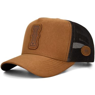 Imagem de Boné Sacudido`s - Alfabeto Letra I - Marrom Ocre