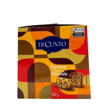 Imagem de Panetone Gotas Chocolate Di Cunto  500g