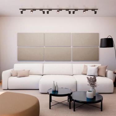Imagem de Painel Acústico Absorvedor Decorativo 120x60 Soft Crepe Maestra Acústi