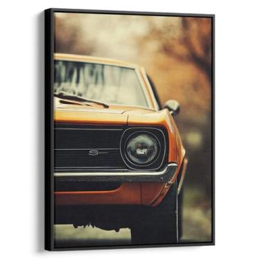 Imagem de Quadro decorativo Carro Vintage Sob o Véu Outonal - Art Canvas, 180 x 