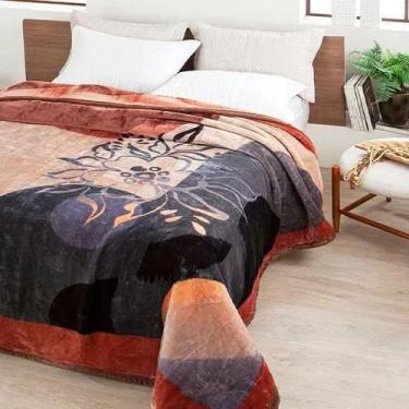 Imagem de Cobertor Casal Raschel Alhambra Jolitex Ternille - IND E COM JOLITEX L