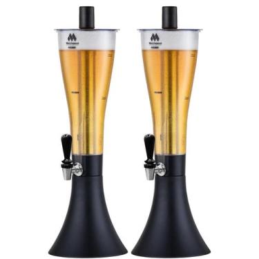 Imagem de Kit De 2 Torre De Chopp Marchesoni Chopeira 2,5 Litros