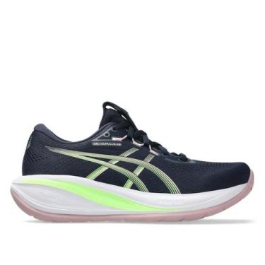 Imagem de Tênis Asics Gel-Cumulus 28 Feminino, Azul, Verde, 37