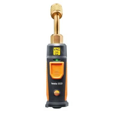 Imagem de Sonda de Vacuômetro sem Fio 552i Medição de Pressão Absoluta Bluetooth Preto Testo