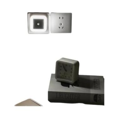 Imagem de Luminária De Cabeceira Recarregável Com Sensor De Movimento Branco Que