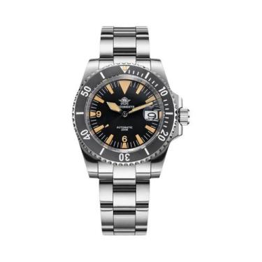 Imagem de Relógio De Mergulho Automático De Luxo Masculino, 200m, À Prova D'água